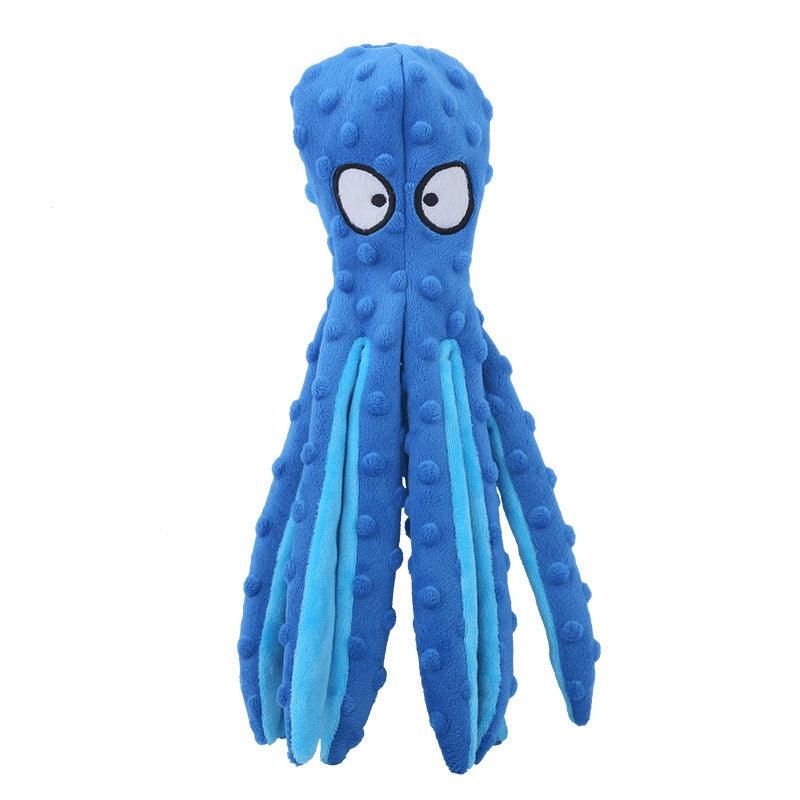 Sustainable Plush Octopus Pet Toy – Durable & Interactive Fun | GREENCHOICE