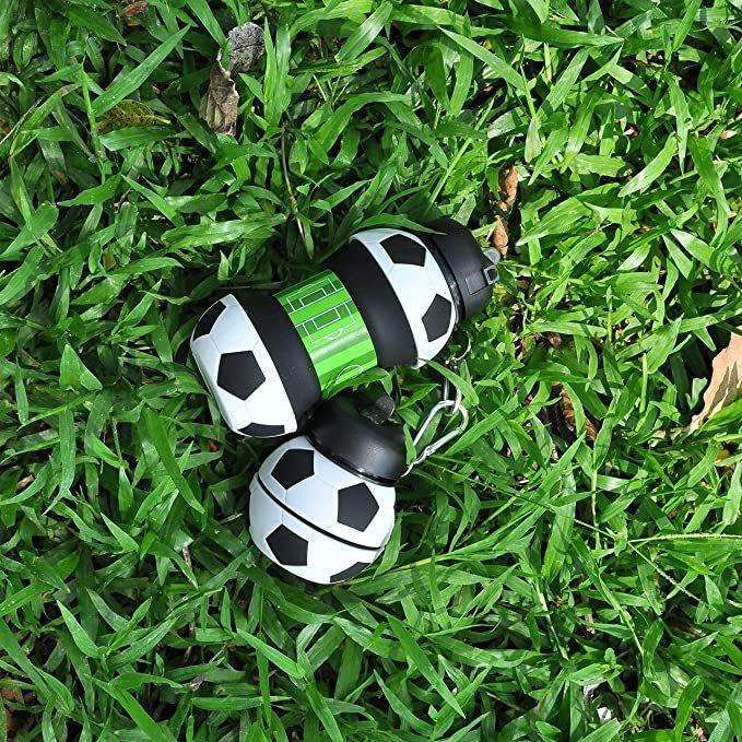 Football Soccer Silicone Water Bottle | GREENCHOICE