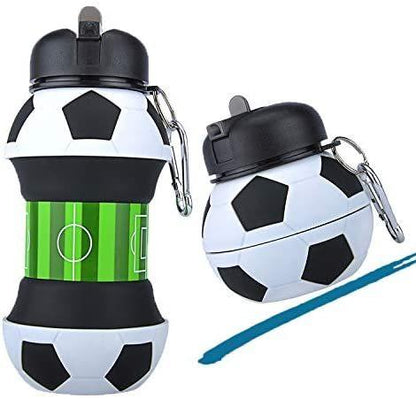 Football Soccer Silicone Water Bottle | GREENCHOICE