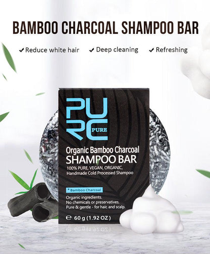 Bamboo Charcoal Shampoo Soap | GREENCHOICE