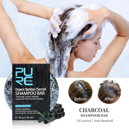 Bamboo Charcoal Shampoo Soap | GREENCHOICE