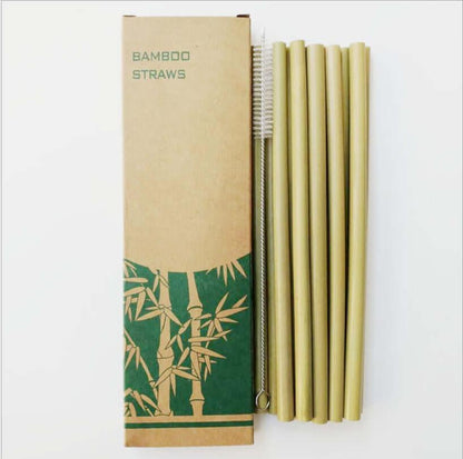 Green yellow bamboo straw | GREENCHOICE