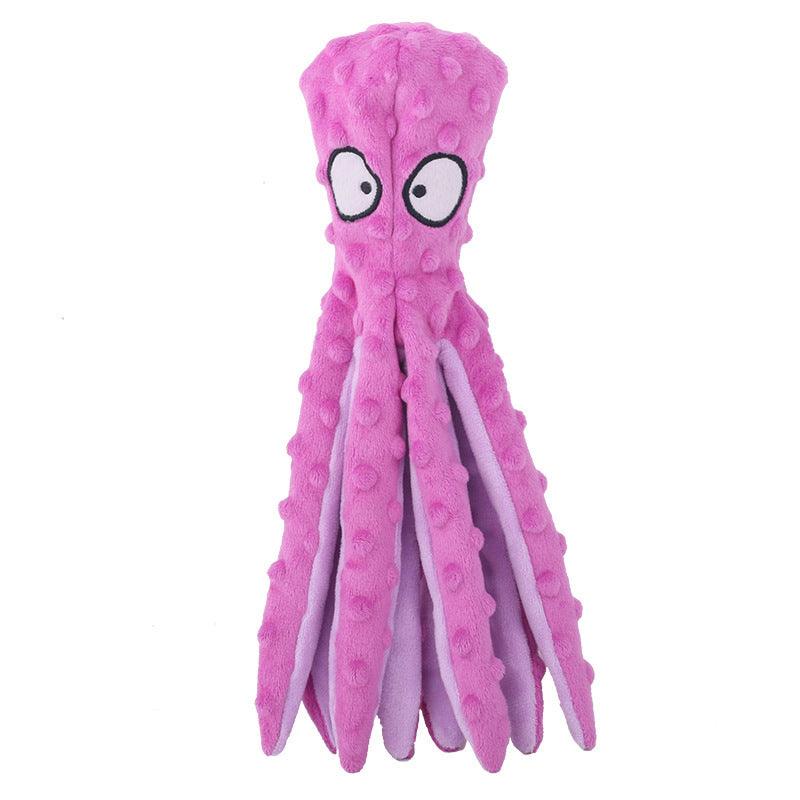 Sustainable Plush Octopus Pet Toy – Durable & Interactive Fun | GREENCHOICE