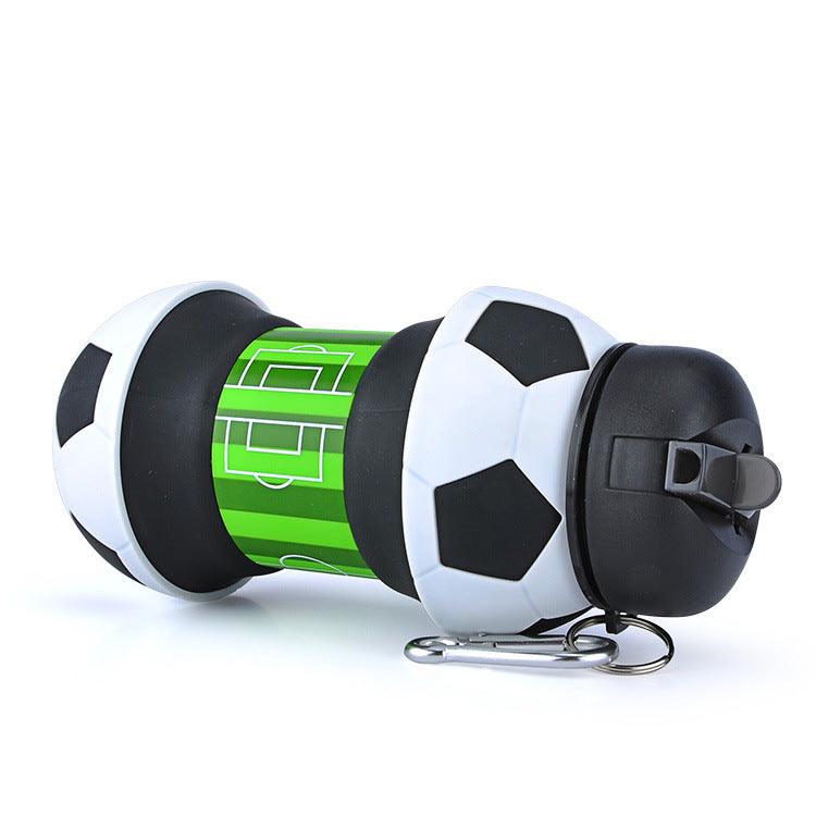 Football Soccer Silicone Water Bottle | GREENCHOICE