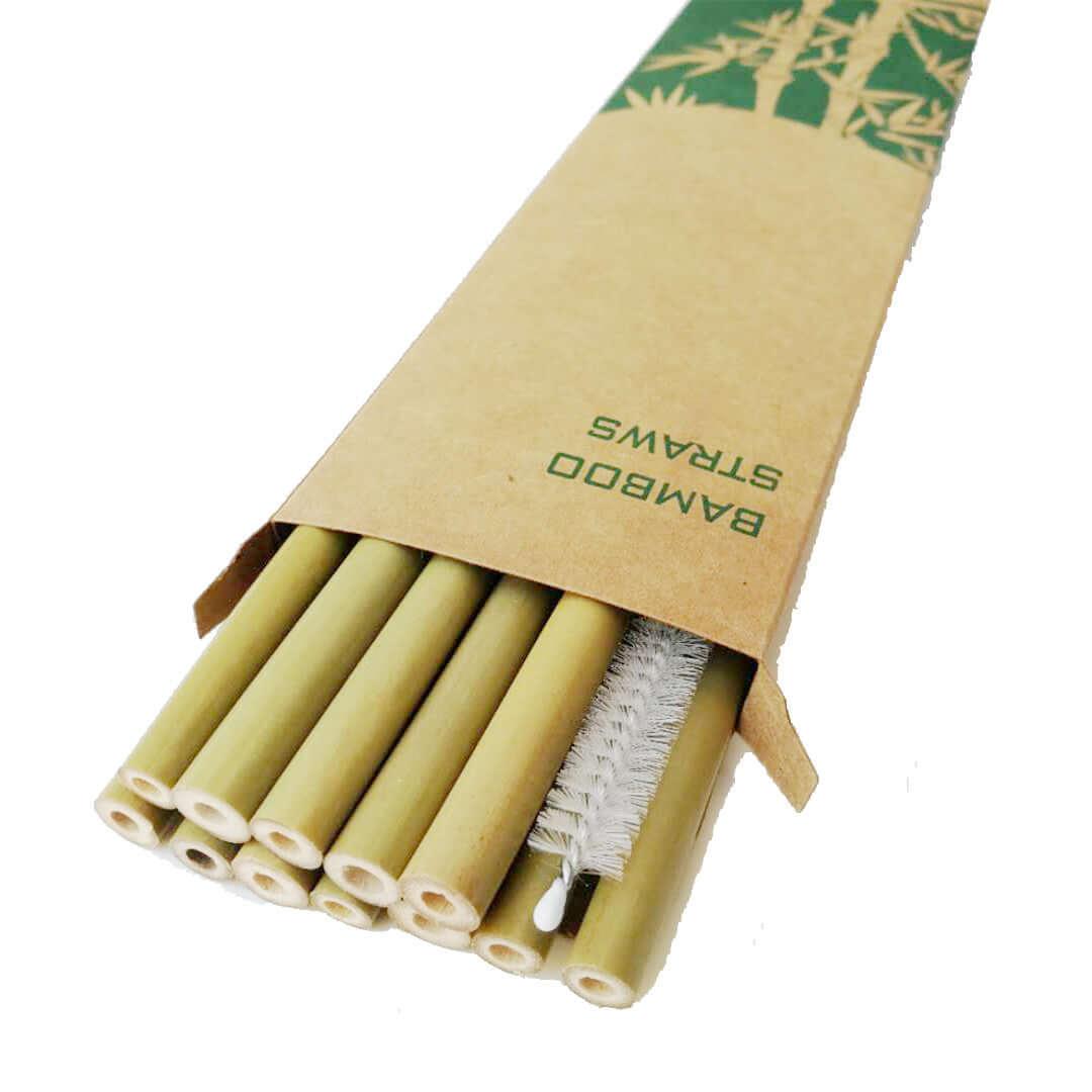 Green yellow bamboo straw | GREENCHOICE