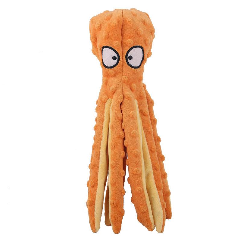 Sustainable Plush Octopus Pet Toy – Durable & Interactive Fun | GREENCHOICE